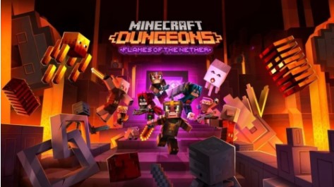 FLAMES OF THE NETHER AND FREE UPDATE COMING TO MINECRAFT DUNGEONS.